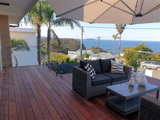 Wooden deck installation